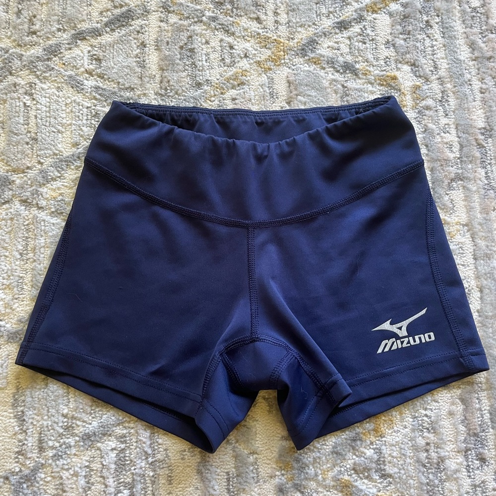 navy blue mizuno spandex